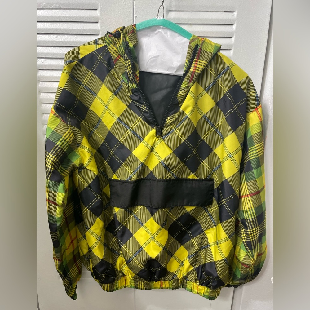 Yellow windbreaker from forever 21
